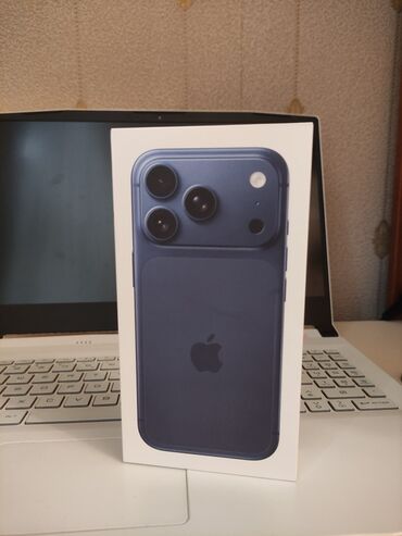 apple notebook baku: IPhone 17 Pro, 256 GB, Göy