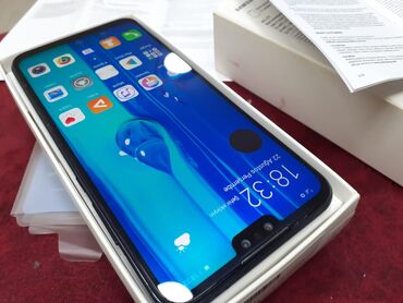 gence telfonlar: Huawei Y9, 64 GB, rəng - Qara, Düyməli, Sensor, İki sim kartlı