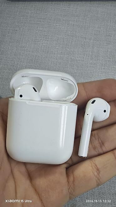 ipod mini: Беспроводные наушники-вкладыши, Apple, AirPods 2, Б/у — 2