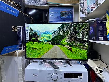 Телевизоры: Телевизор Samsung 32G8000 Android 13 с интернетом, голосовым — 26
