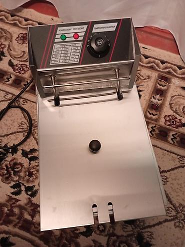 Fritozlar: Elektrik fritöz və panini/grill seti - Elektrik fritöz: paslanmayan — 8