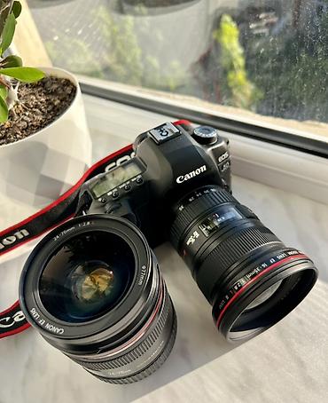 canon mark 2 5d: Canon EOS 5D Mark2 fotoaparat + 2 ədəd L seriyalı obyektiv ilə — 4