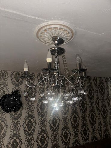 Məişət kimyəvi maddələri: Çılçıraq, 5 lampa, Xrustal