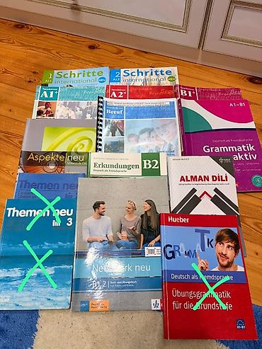 Məhsul: Alman dili üzrə dərslik və vəsaitlər dəsti Tərkib: - Schritte lalafo.az -da Məhsul: Alman dili üzrə dərslik və vəsaitlər dəsti Tərkib: - Schritte