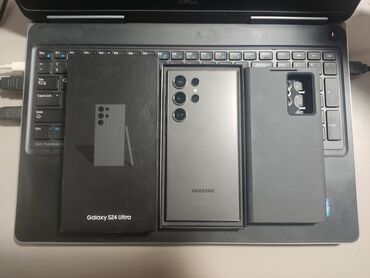 телефон для пожилых бишкек: Samsung Galaxy S24 Ultra, Колдонулган, 256 ГБ, түсү - Кара, 1 SIM, eSIM