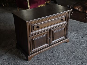 Stilske komode: Drvena komoda/TV ormarić u klasičnom stilu - Materijal: masivno drvo — 9