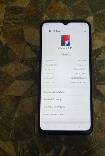 5g modem: Samsung Galaxy A14 5G, 32 GB, rəng - Qara, Barmaq izi, İki sim kartlı