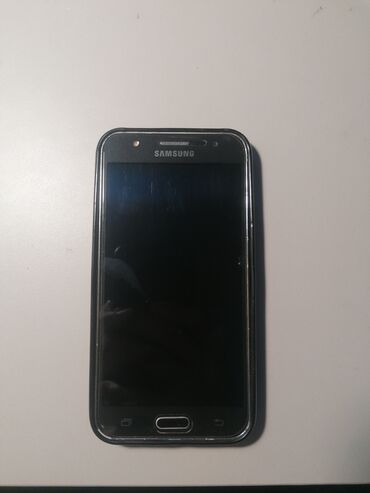 телефон ж2: Samsung Galaxy J5, Колдонулган, 8 GB, түсү - Кара, 2 SIM