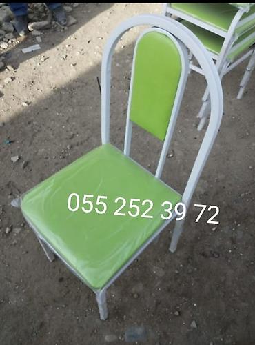 Masa və oturacaq dəstləri: Qonaq otağı üçün, Yeni, Açılmayan, Dördbucaq masa, 6 stul — 21