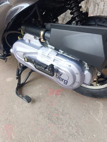 Mopedlər,skuterlər: Skyberg skuter0.49 Kub 45 km Saat surət Butun sənəldər verilir - — 3