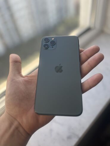 iphone 11 qiymeti irsad: IPhone 11 Pro Max, 64 GB, Matte Midnight Green, Barmaq izi, Face ID