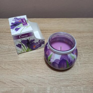 luster sa kristalima: Scented candle, New