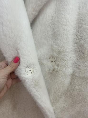 astragan bunde: ZARA ženski kaput od veštačkog krzna - Model: dugi “teddy” kaput sa — 5
