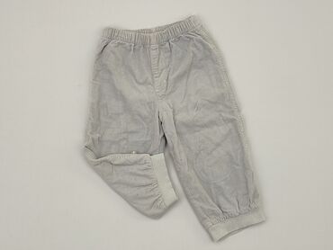 szare legginsy: Spodnie dresowe, George, 12-18 m, stan - Dobry
