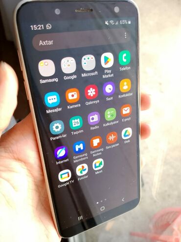 siemens xelibri 8: SATILIR: SAMSUNG GALAXY J6 32GB GOLD BARMAQ İZİ FACE ID İŞLƏK ZAVOD