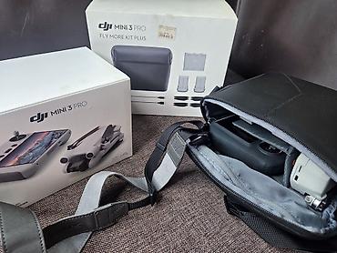 Дроны: DJI Mini 3 Pro Fly More Combo, пульт DJI RC с экраном | 3 аккумулятора — 2