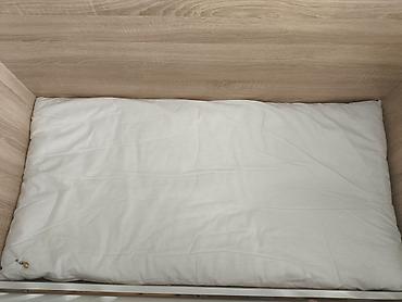ak mebel: Oğlan və qız üçün, Yeni, Dördbucaq, Beşik, Dəst ilə, Matras ilə, Yellənmə mexanizmsiz — 5