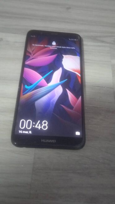 balaca telefonlar qiymeti: Huawei P Smart, 32 GB, rəng - Qara, Barmaq izi