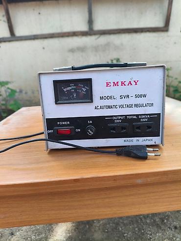 ucuz mal: İşlənmiş, Sənaye üçün, 1 faza, Gərginliy stabilizatoru, 220 V, Ünvandan götürmə, Kredit yoxdur — 2