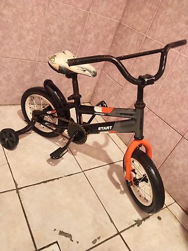 teker velosiped: İşlənmiş Dörd təkərli Uşaq velosipedi Start, 12", sürətlərin sayı: 1, Ünvandan götürmə, Ödənişli çatdırılma — 1