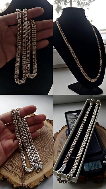 Серебряные цепочки: Серебряная цепь Рамзес 35 гр 50 см Изготовлен под Заказ Делаю на at lalafo.kg — 5 Серебряные цепочки: Серебряная цепь Рамзес 35 гр 50 см Изготовлен под Заказ Делаю на — 5