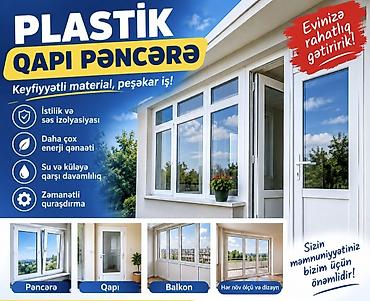 masaj xidmeti 2018: PLASTİK QAPI PƏNCƏRƏ VƏ ALMENUM YÜKSƏY KEYFYƏT VƏ SƏRFƏLİ QİYMƏT TAM — 3