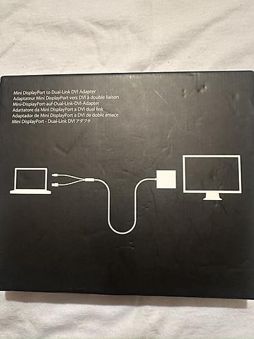 mac pro: Apple Mini DisplayPort to Dual‑Link DVI Adapter - Mini DisplayPort — 2