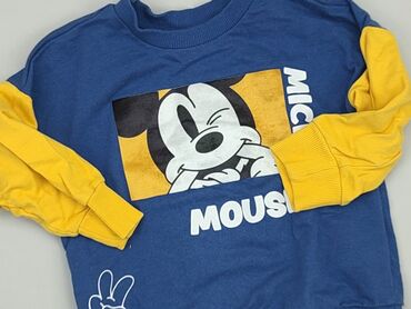 sweterek cropp: Sweatshirt, Disney, 2-3 years, 92-98 cm, condition - Good