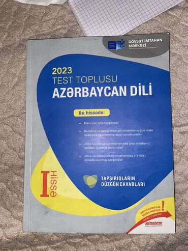 az dili test toplusu 2023 pdf: Azerbaycan dili test toplusu yeni 2023 tezedir islenmeyib