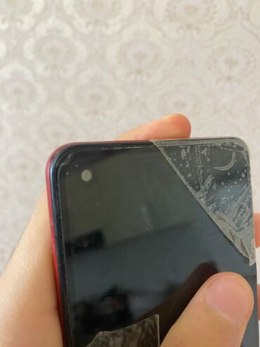 qabyuyan ehtiyat hisseleri: Samsung Galaxy A21S, 32 GB, rəng - Qırmızı, Qırıq
