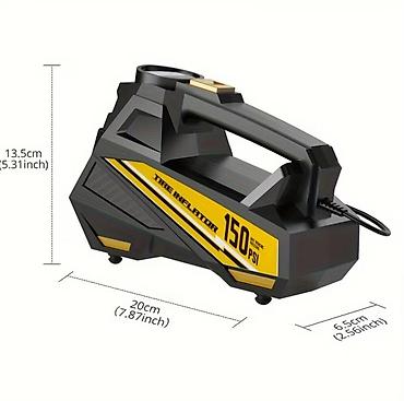 islenmis kompressor: Avtomobil şinləri üçün portativ kompressor – 150 PSI - Maksimum — 1