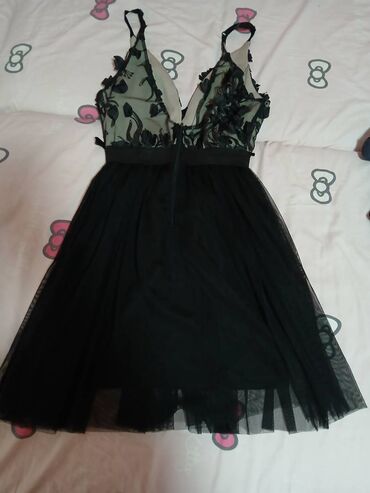 kratke svecane haljine: One size, color - Black, Other style, With the straps
