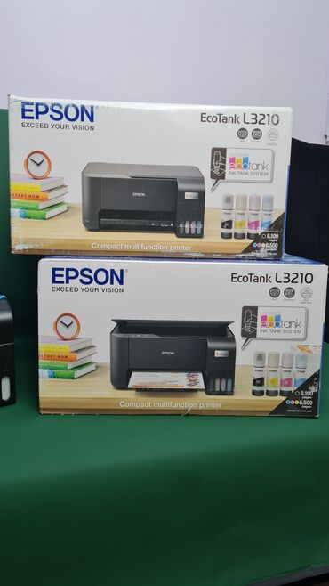 сканеры китай: ‼️Цветной принтер 3/1 Epson L3210 Технология:  струйный, цветной
