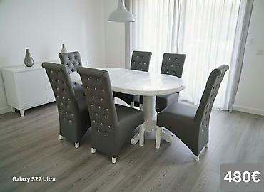 Stilske garniture: Trpezarijski setovi – više modela - Set 1 (prikaz 1 i 4) – 640€: - — 10