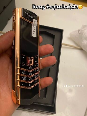 rəsmi 9a: Vertu Signature Touch, < 2 GB Memory Capacity, Zəmanət, Düyməli, İki sim kartlı