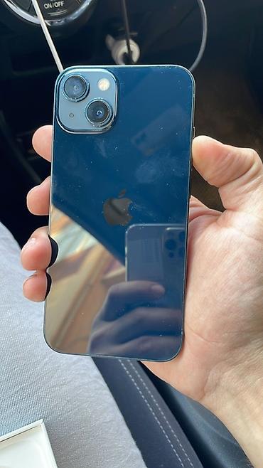 iphone 13 2el: IPhone 13, 128 GB, Sierra Blue, Face ID, Simsiz şarj — 1