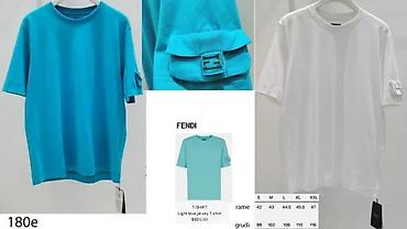 Majice: Men's T-shirt Fendi, bоја - Crna — 12