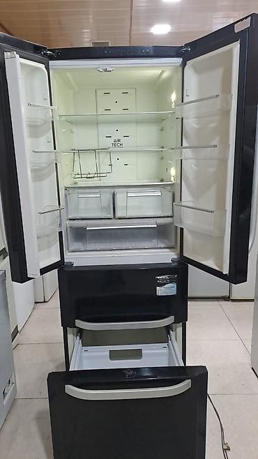 Hotpoint Ariston French Door tipli soyuducu (Air Tech) - Rəng: qara