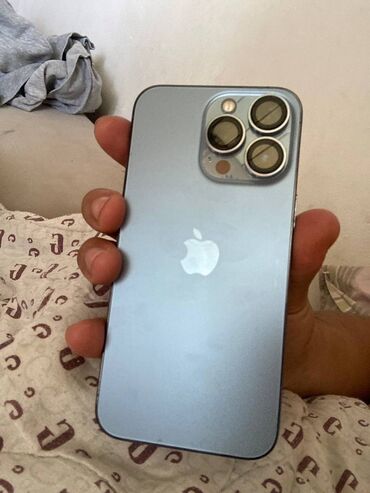 макбук про м1: IPhone 13 Pro Max, Б/у, 128 ГБ, Sierra Blue, Чехол, 80 %