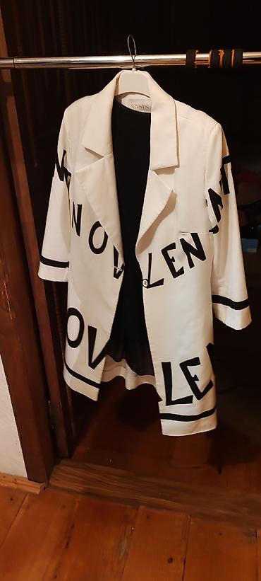 a herifi: 160 a alınıb. Qadın üçün qısaqol blazer/kurtka - Brend: SASIN — 1