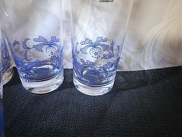 dioptrija plus 1: Luksuzne nove case Spode Blau Italija Hi Ball. Set od 4 nove luksuzne — 7