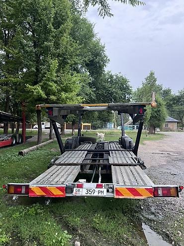 Транспорт: Разбор либо полностью Автовоз-прицеп (низкорамная платформа для — 1
