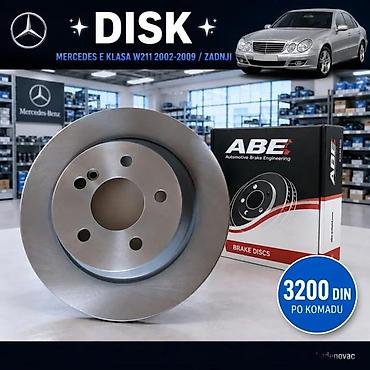 Ostali delovi kočionog sistema: CREVO KOCNICA MERCEDES E KLASA W211 8GOD | Crevo kocnica mercedes e — 5