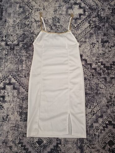 massimo dutti zelena haljina: Massimo Dutti S (EU 36), color - White, Cocktail, With the straps at lalafo.rs massimo dutti zelena haljina: Massimo Dutti S (EU 36), color - White, Cocktail, With the straps
