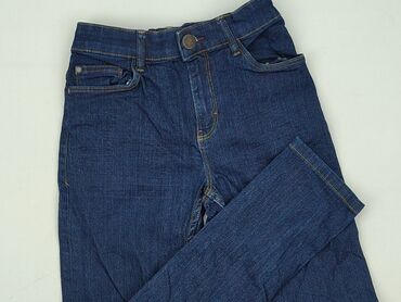 ocieplane spodnie dla dziecka: Jeans, Next, 12 years, 152, condition - Very good