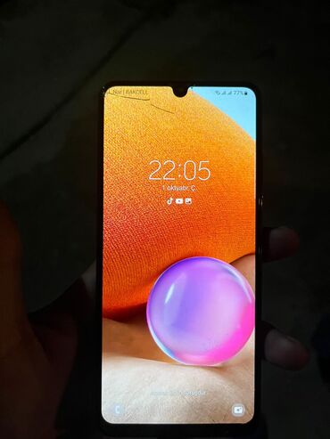 z fold 4 qiymeti: Samsung Galaxy A32, 128 GB, rəng - Boz, Barmaq izi