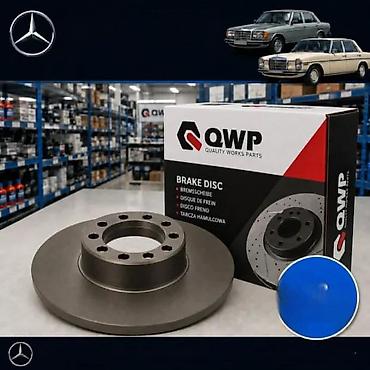 Brake System: PLOCICE MERCEDES 123 W115 W126 W108 W109 SL R107 ZADNJE SET | Disk — 5
