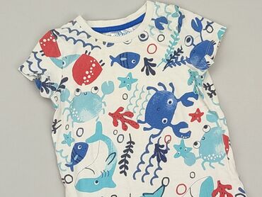 letnia sukienka w kwiaty midi: T-shirt, So cute, 9-12 months, condition - Good