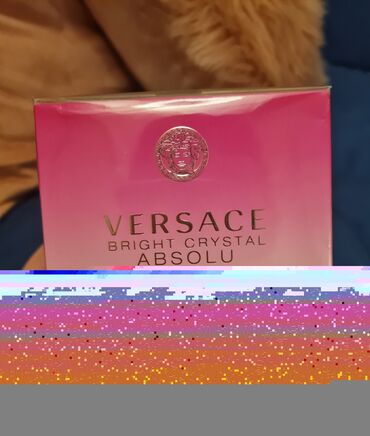 Ətriyyat: Duxi orijinal, Versace Bright Crystal Absolu, yeni qutuda, 50 ml