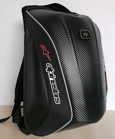Sportske torbe i rančevi: Moto ranac Alpinestars/OGIO stil – aerodinamični hard shell - Tvrda — 10
